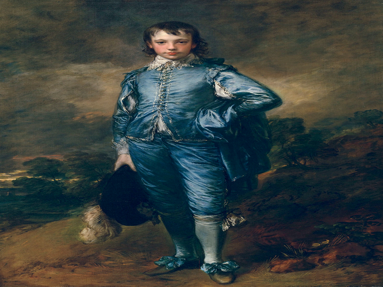 Thomas Gainsborough, "The Blue Boy" at The Huntington