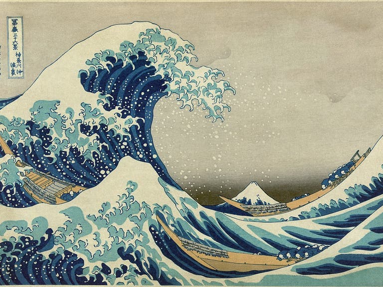 Katsushika Hokusai, "The Great Wave Off Kanagawa" (1831-1833) | Photo: Wikipedia