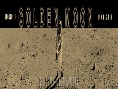 Griffith Observatory Golden Moon 2019