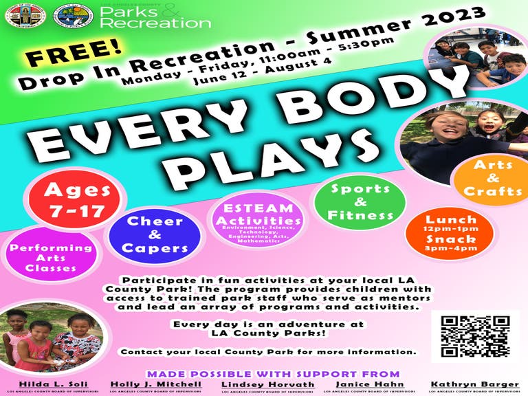 L.A. County Parks & Recreation Summer 2023