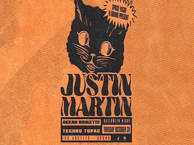 Space Yacht: Justin Martin at Sound Nightclub in Hollywood