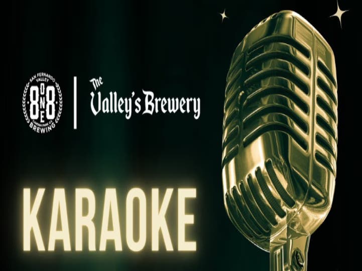 🎤🍻 Thursdays at 8pm, Karaoke Night at The Valley's Brewery in Canoga Park! 🎶 $5 beer, wine, delicious food, and endless fun! 📍 8953 De Soto Ave, CA. #KaraokeNight #TheValleysBrewery