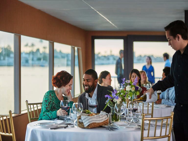 Hornblower Cruises and Events Couple Dining
