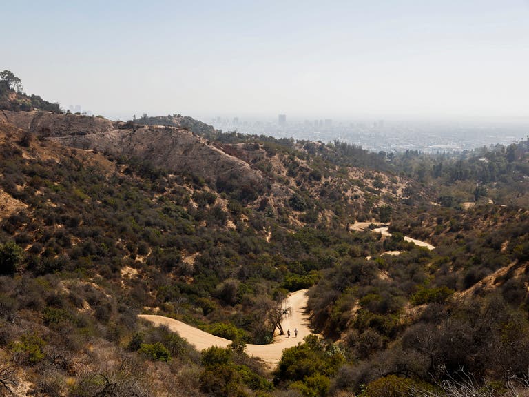 View from Griffith Park trail