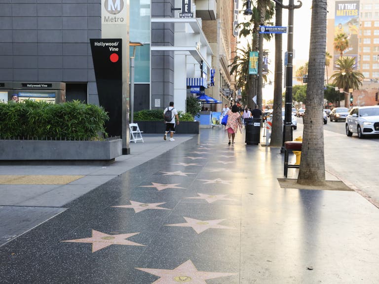 Hollywood Walk of Fame at Metro Hollywood/Vine Station