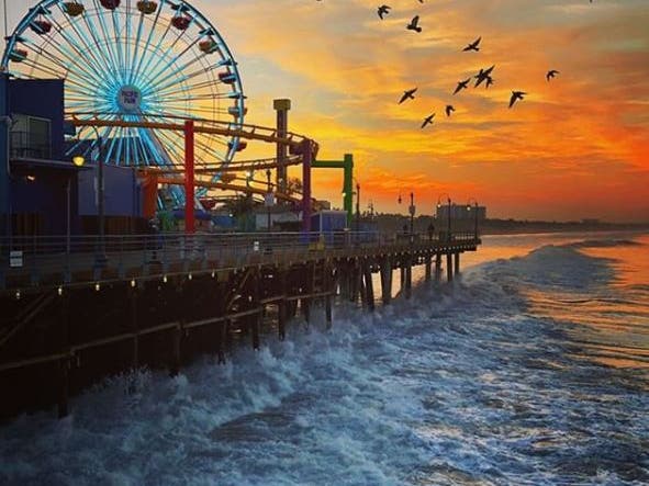 Pacific Park at Santa Monica Pier | Instagram by @pacpark
