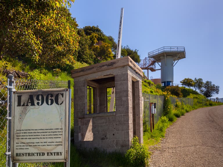 Nike Missile Site at San Vicente Mountain Park
