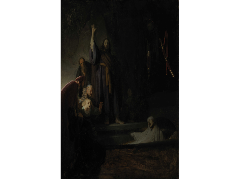 Rembrandt "The Raising of Lazarus" at LACMA