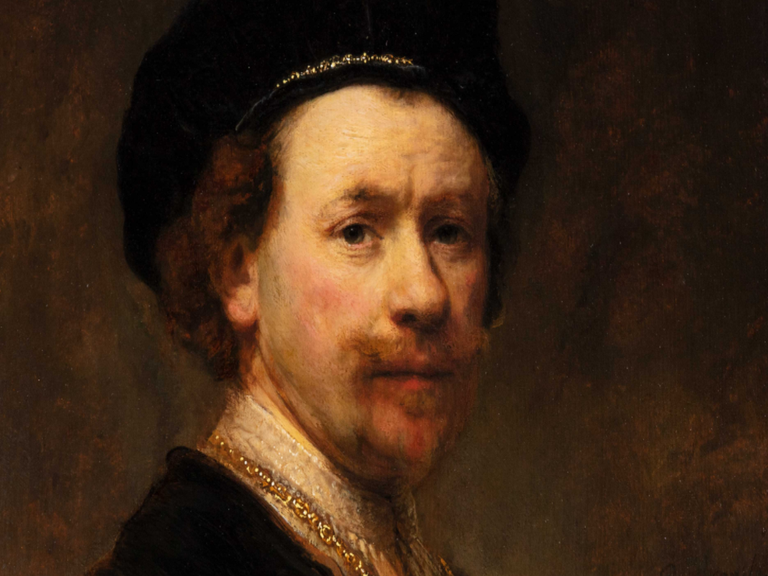 Rembrandt "Self-Portrait" at the Norton Simon Museum 