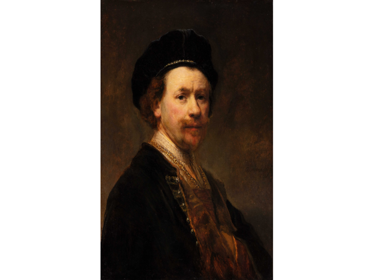 Rembrandt "Self-Portrait" at the Norton Simon Museum