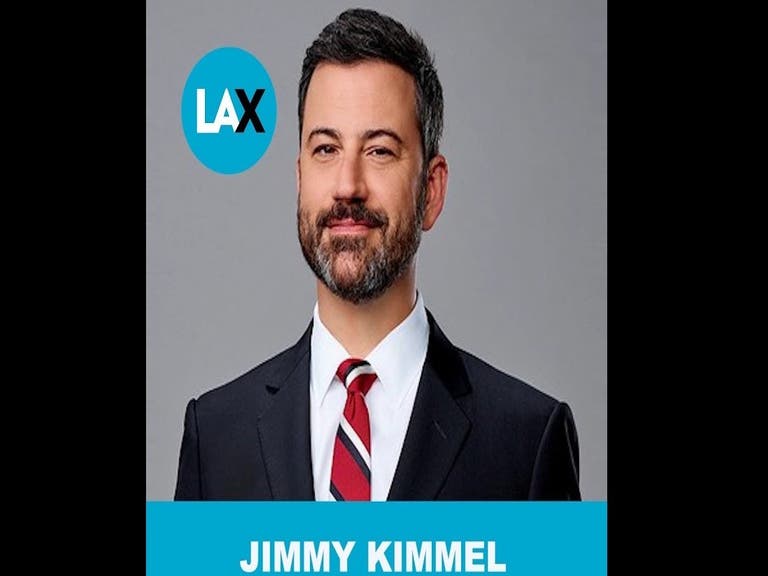 Jimmy Kimmel is one of the "Voices of Los Angeles" at LAX