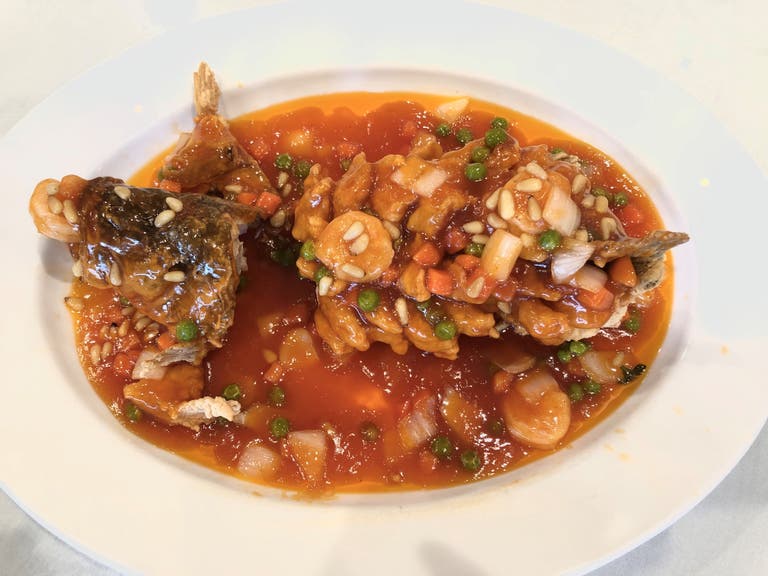 yellow-fish-in-sour-and-tomato-sauce-in-shanghai-restaurant 