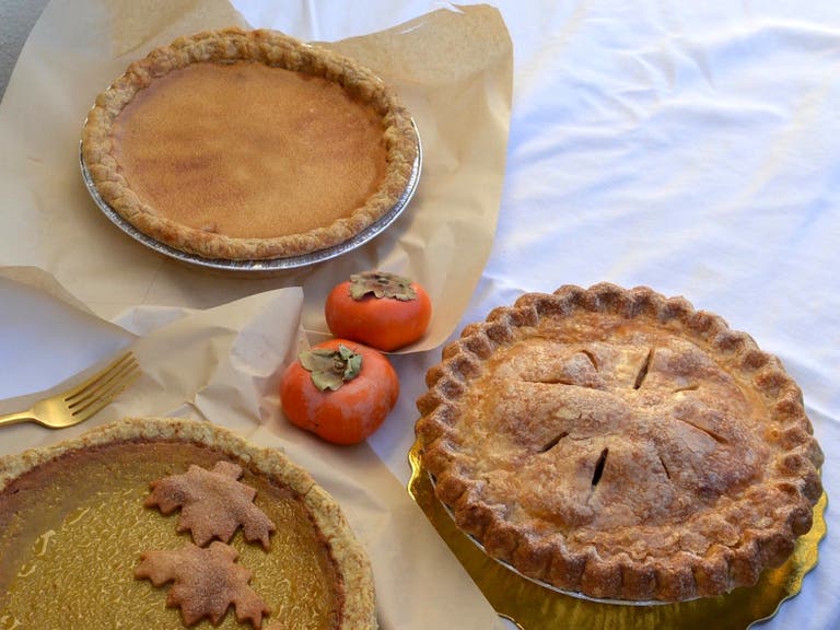 Pear Apple Cranberry Pie and Salted Honey Pie T Friends & Family
