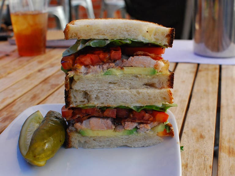 Double BLTA at The Sycamore Kitchen
