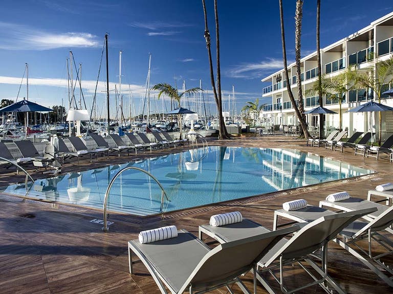 Pool at Marina del Rey Hotel