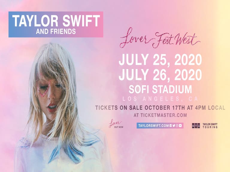 Taylor Swift "Lover Fest West" at SoFi Stadium