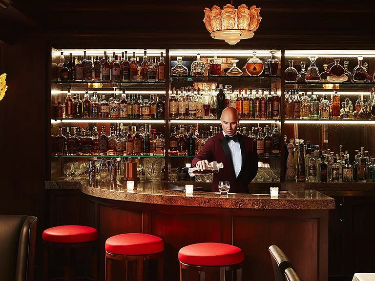 Cigar and Whiskey Bar at The Maybourne Beverly Hills