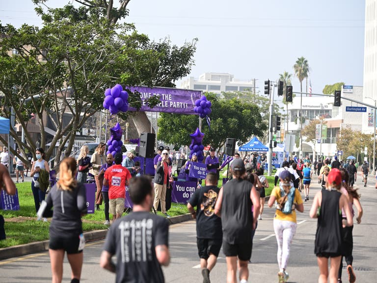 Los Angeles Marathon Brentwood