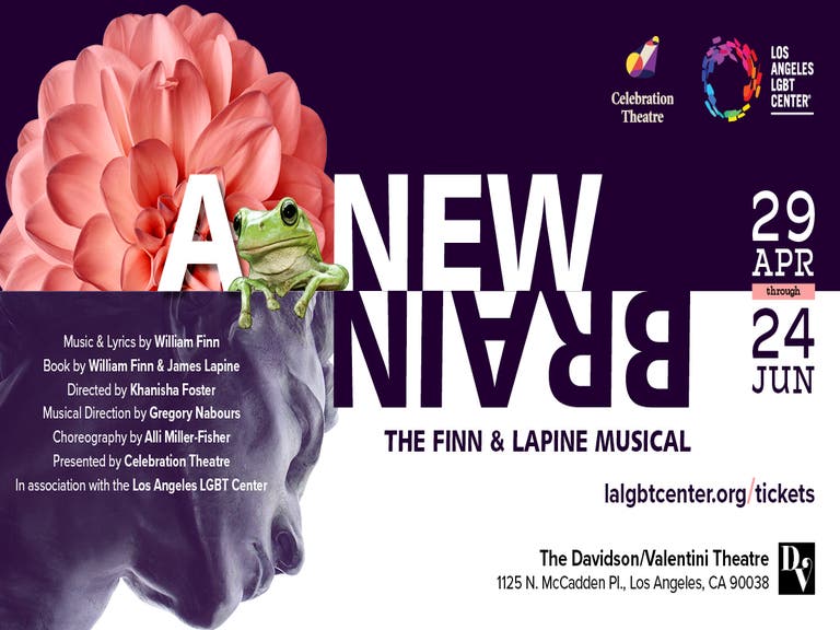 Celebration Theatre "A New Brain" at the Los Angeles LGBT Center