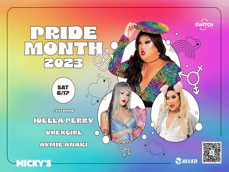 Switch Queer & Asian Night Pride 2023 at Micky's