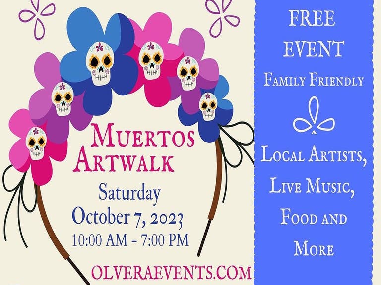 8th Annual Muertos Artwalk on Olvera Street