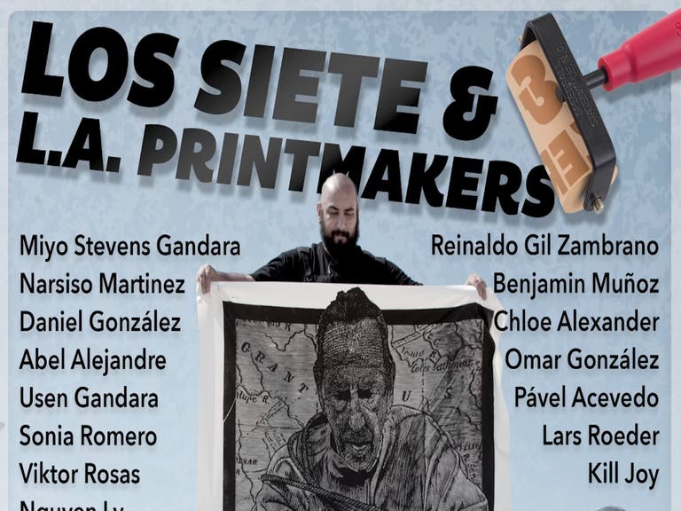 Plaza de la Raza presents Los Siete at the Boathouse Gallery