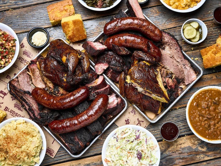 The Party Tray at Bludso's BBQ