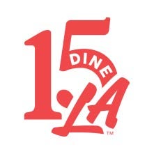 Dine LA 15 Logo - Red