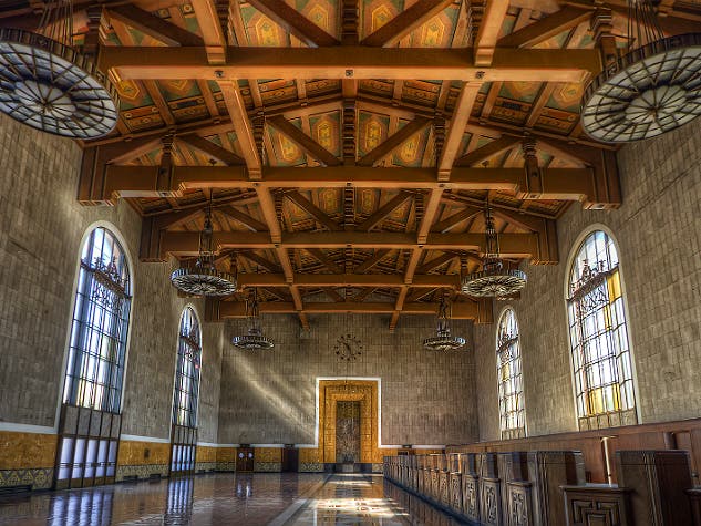 Union Station ticket concourse | Photo courtesy of Candice Montgomery, Discover Los Angeles Flickr pool