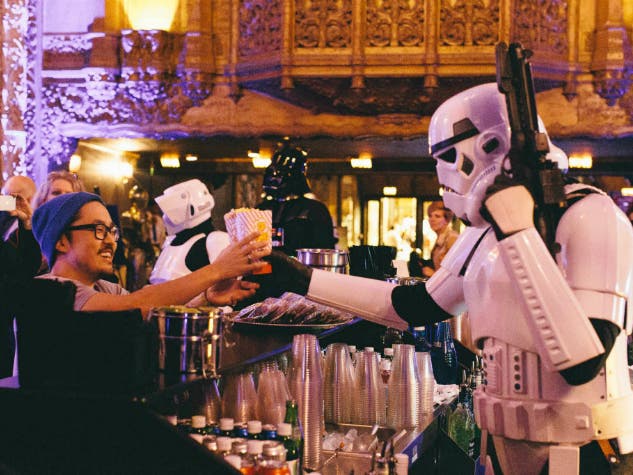 Live read of “The Empire Strikes Back” | Photo courtesy of The Theatre at Ace Hotel, Facebook