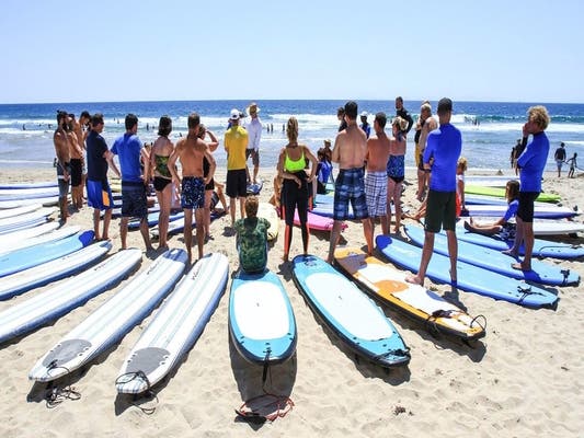 Ocean Front Group Activities in Los Angeles