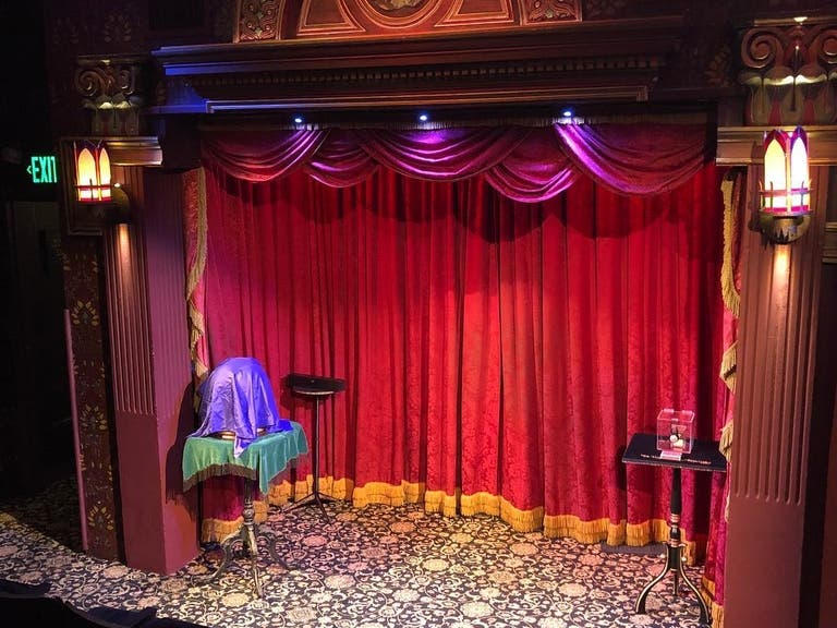 The Parlour of Prestidigitation at the Magic Castle | Instagram by @the.rosenkranz.mysteries