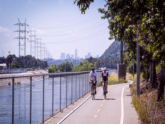 LA River Bike Path