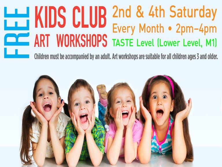 FIGat7th Kids Club Arts & Crafts Workshop